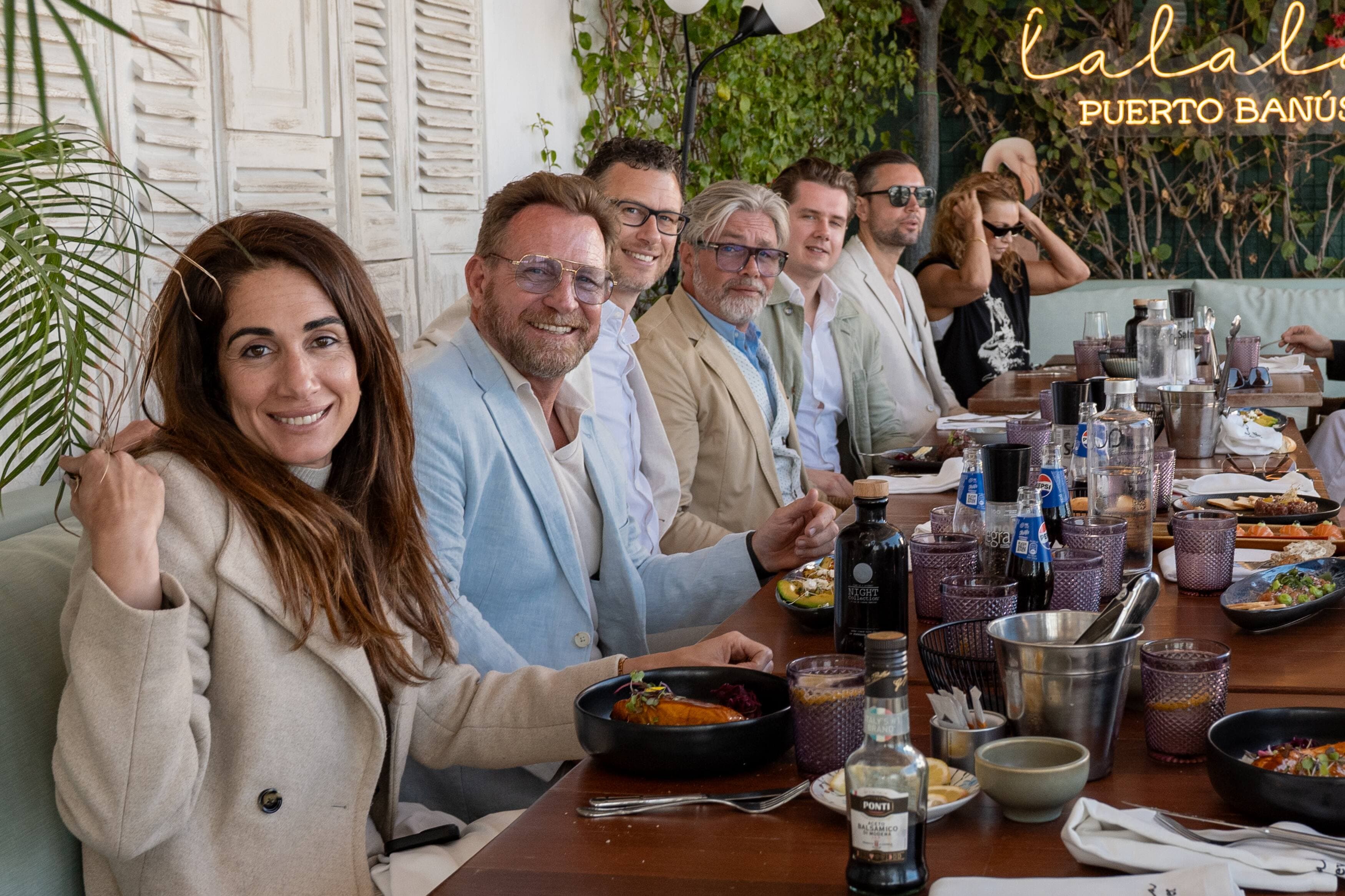 Team member explaining