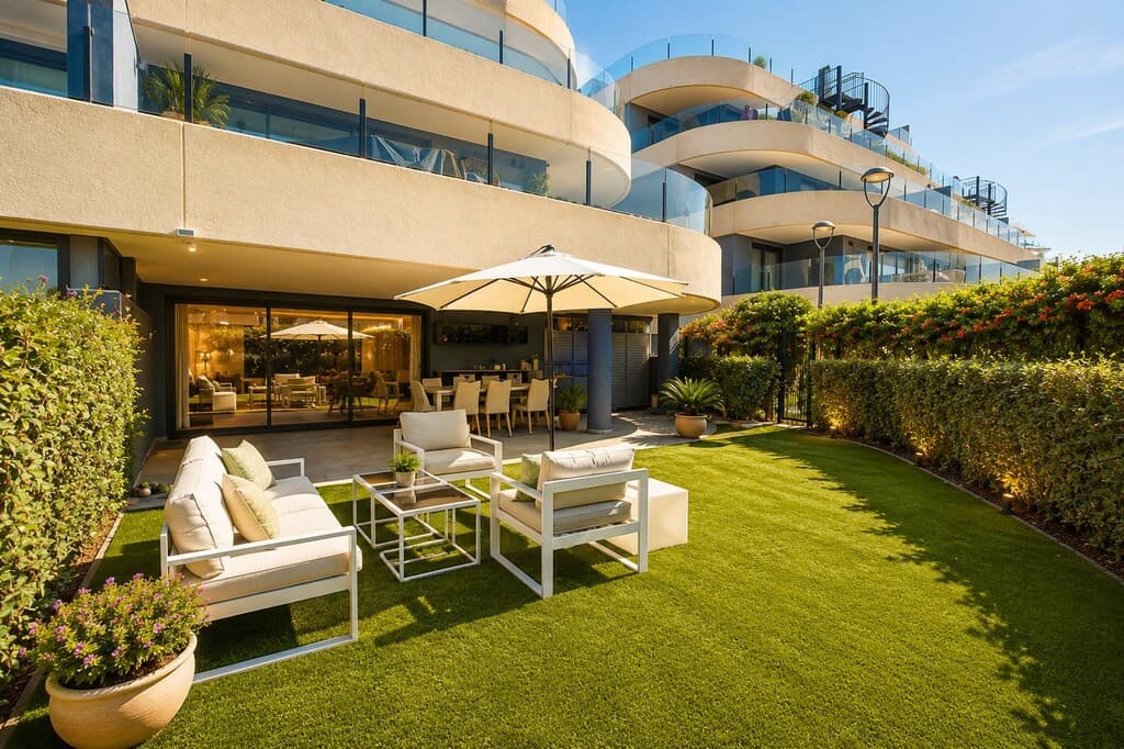 Leilighet - bakkeplan in Estepona