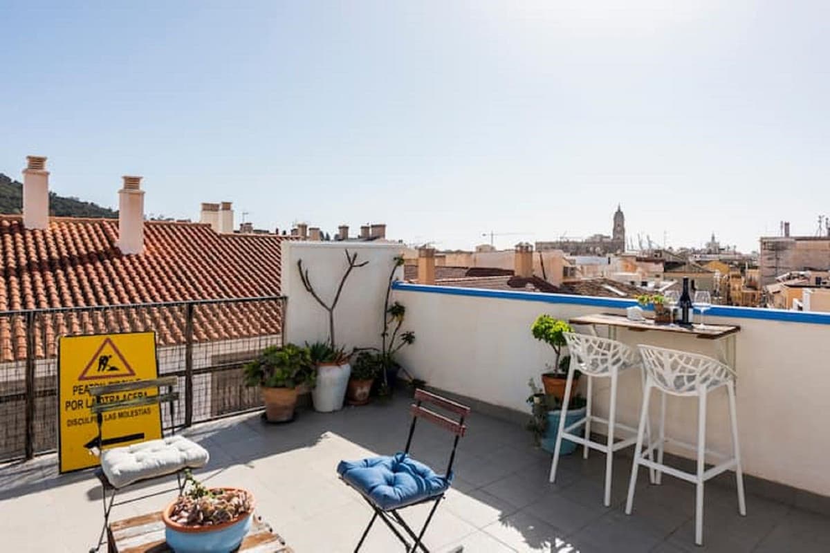 Top Floor Apartment in Málaga Centro
