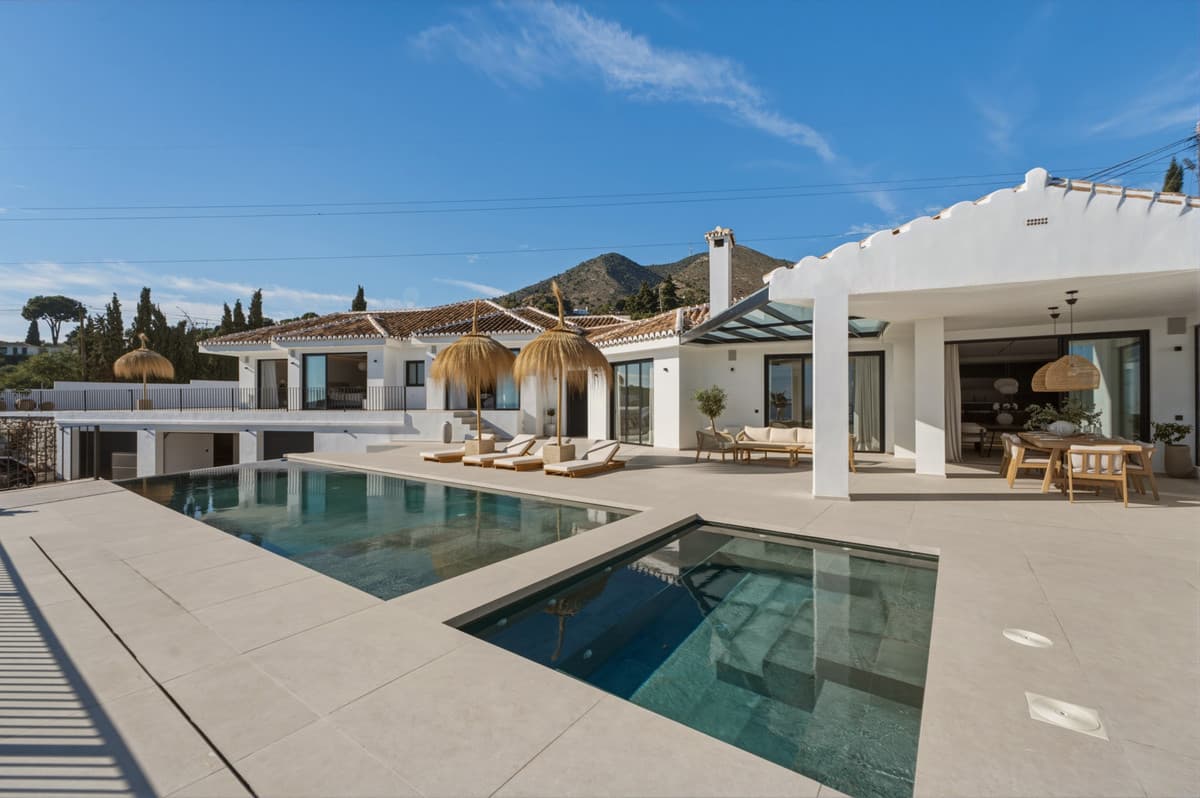 Fritliggende Villa in Benalmadena
